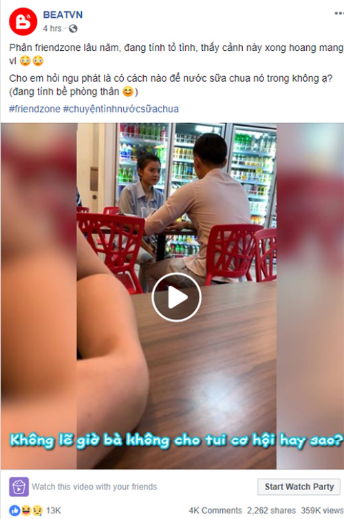 Cô gái dùng nước trộn sữa chua từ chối lời tỏ tình, dân mạng hiến kế giúp chàng trai - 1