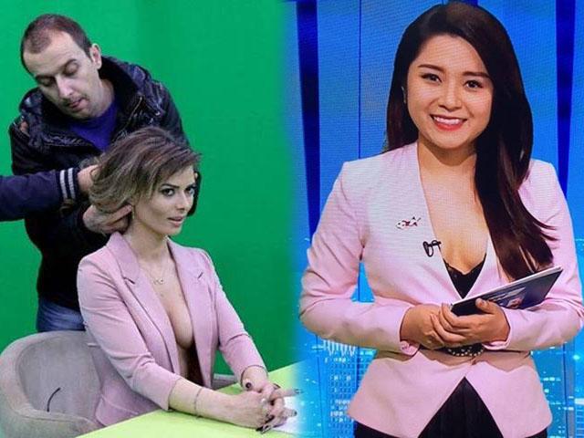 Lạ đời phong cách thời trang của MC nữ: càng cắt xẻ hở hang, nude hay thả rông càng tốt?