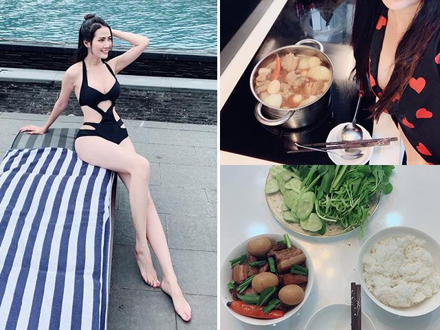 Bạn trai thèm thịt kho, Hoa hậu mới được tặng nhẫn 5,5 tỷ học nấu nửa ngày và cái kết