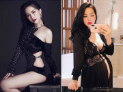 Bà bầu - Bỏ showbiz mang thai cho chồng đại gia, chị dâu Bảo Thy gây trầm trồ vì nhan sắc sexy