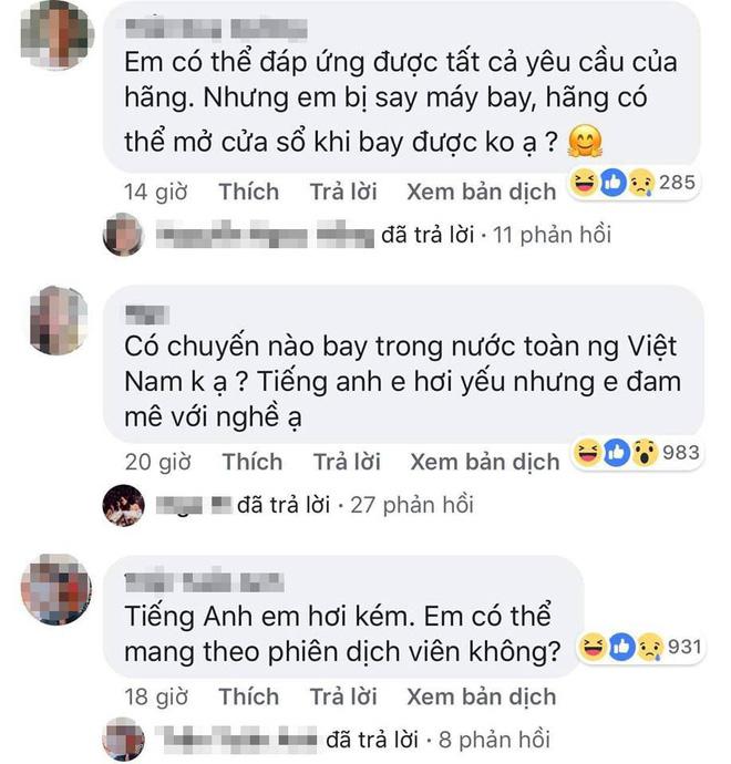 chet cuoi voi ung vien "lay loi" muon lam tiep vien hang khong nhung "luc bat tong tam" - 2