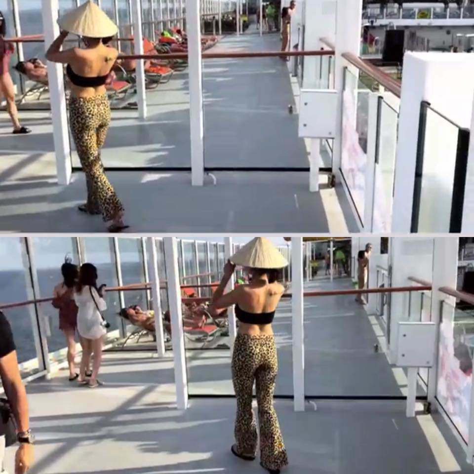 Sau ồn ào văng tục tại tòa, Lưu Đê Ly tiếp tục lộ cằm nhọn lệch hẳn sang một bên - 10