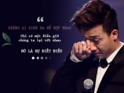 Giải trí - Không còn vui đùa, những khi Trấn Thành nghiêm túc nói về tình yêu, ai cũng thấy quá đúng!