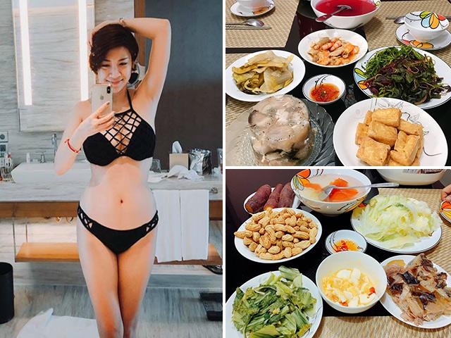 Ít ai ngờ: Không chỉ gợi cảm, tình cũ Công Vinh còn đảm đang trong bếp, nấu ngon khó cưỡng.