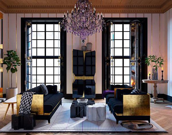 Choáng với ngôi nhà xa xỉ dát vàng khắp nơi - 1