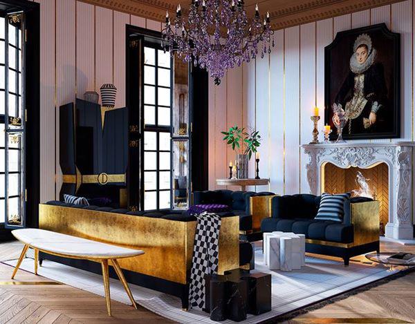 Choáng với ngôi nhà xa xỉ dát vàng khắp nơi - 2