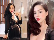 Bà bầu - 2 năm 2 con, chị dâu Bảo Thy tiết lộ chồng đại gia muốn cô "3 đứa mới nghỉ"