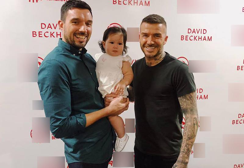 Lần gần đây nhất, Hà Anh làm MC cho một chương trình có sự xuất hiện của cầu thủ bóng đá nổi tiếng David Beckham. Đi cùng cô có chồng và con gái.
