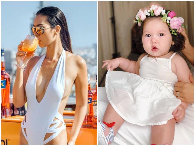 Nữ siêu mẫu nóng bỏng yêu nhanh thắng lớn, nhìn con gái 9 tháng mà ngỡ ngàng