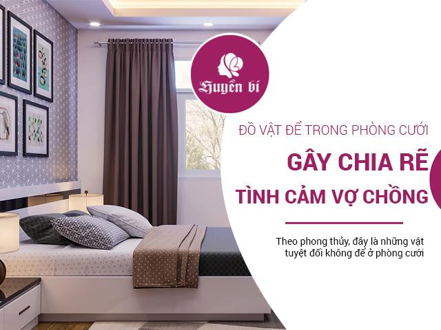 Vợ chồng son suốt ngày hục hặc, phải chăng phong thủy phòng ngủ có vấn đề?