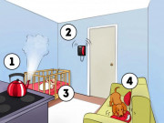 Eva tám - Bạn sẽ làm gì đầu tiên trong tình huống này, bế em bé hay tắt ấm nước sôi?