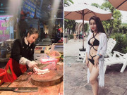 Bếp Eva - Người đẹp bán thịt lợn ở Bắc Ninh khiến cánh đàn ông xôn xao, tìm được facebook thì ngỡ ngàng