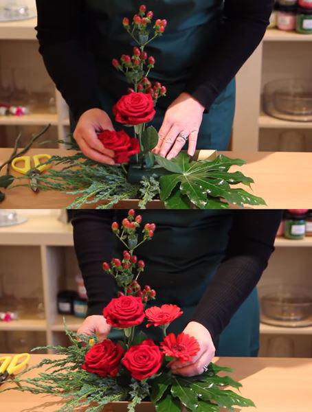 Cách cắm hoa để bàn đẹp lộng lẫy ai cũng khen khéo tay - 8