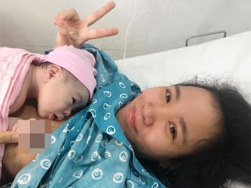 Bé gái Vũng Tàu vừa chào đời đã được các bác sĩ khen “giàu có quá!”