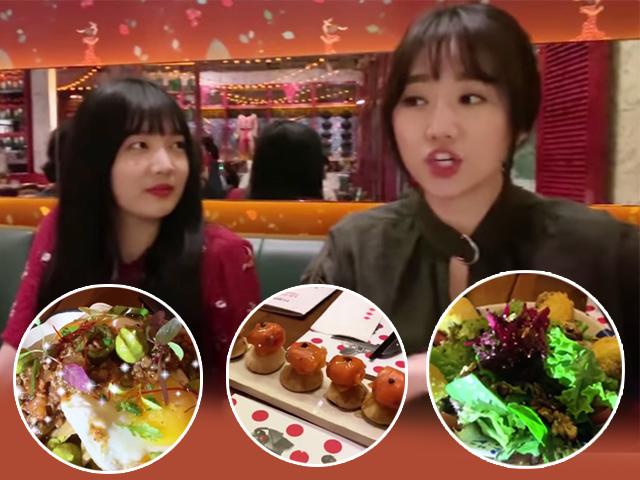 Hari Won khoe đi ăn 1 triệu 1 bữa, dân mạng than: Bằng 5 ngày ăn của nhà tôi rồi