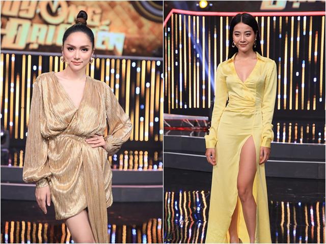 Hương Giang bất ngờ khi thấy tình địch cướp người yêu của mình xuất hiện cùng 1 chương trình