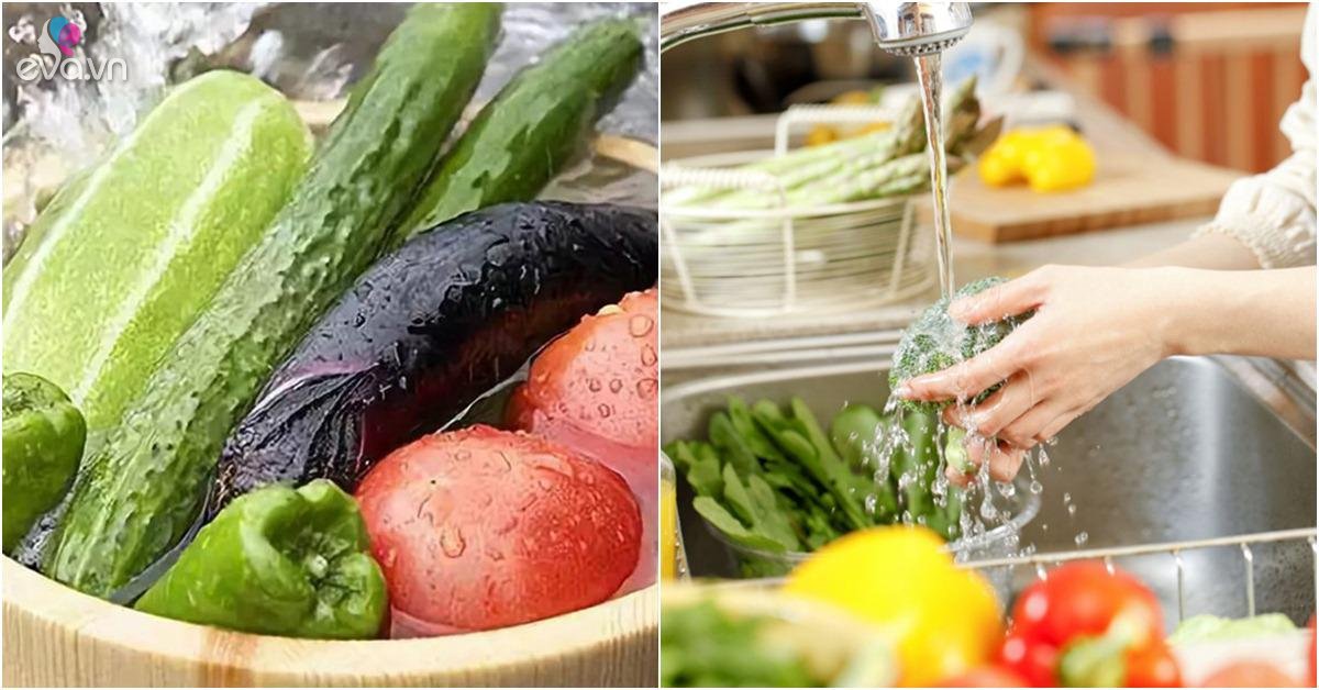4 sai lầm khi rửa rau hàng triệu người đều nhầm lẫn, sửa ngay kẻo bệnh ...