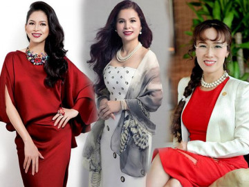 Cân đo nhan sắc 5 nữ đại gia “khủng nhất” đất Việt, bà Thảo Trung Nguyên không kém ai