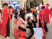 Tin tức - Cô dâu số nhọ và hình ảnh gây sốt: Chống nạng đi trong đám cưới của mình
