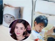 Giải trí - Vì phút hớ hênh, Trương Bá Chi vô tình để lộ gương mặt chính diện của quý tử thứ 3