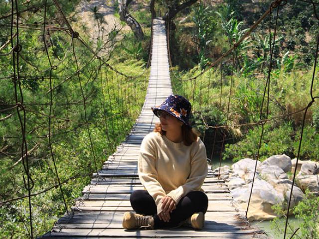 Khám phá cầu gỗ treo đẹp như phim ở Đà Lạt ai có gan mới dám thử