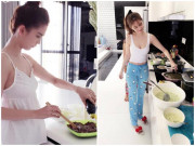 Bếp Eva - Tự tin làm món nào ngon món đó, Ngọc Trinh vào bếp khiến dân mạng chảy nước miếng