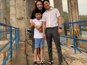 Làm mẹ - Đàm Thu Trang ôm chặt con riêng của chồng sắp cưới nhưng cánh tay bé mới gây chú ý