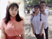 Thời trang - Nữ sinh có vòng một khủng nhất Việt Nam mê diện váy hai dây, trễ vai quyến rũ