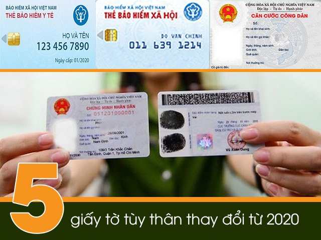5 loại giấy tờ tùy thân quan trọng sẽ thay đổi từ năm 2020 chị em cần biết