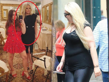 Từng bị tăng cân quá đà, con gái út của TT Trump đã lấy lại phong độ