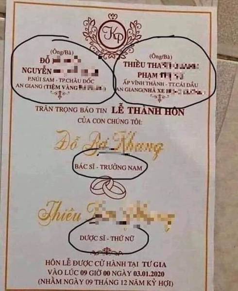 Thiệp mời đám cưới “khoe mẽ” của bác sĩ và dược sĩ khiến dân mạng... amp;#34;lác mắtamp;#34; - 1