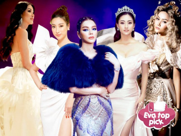 Điểm danh 10 bộ váy đẹp nhất thảm đỏ 2019 do các NTK hàng đầu làng mốt Việt bầu chọn