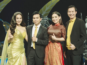 Trần Mỹ Ngọc làm cố vấn Solo cùng Bolero với 2 giám khảo Phi Nhung, Mạnh Quỳnh
