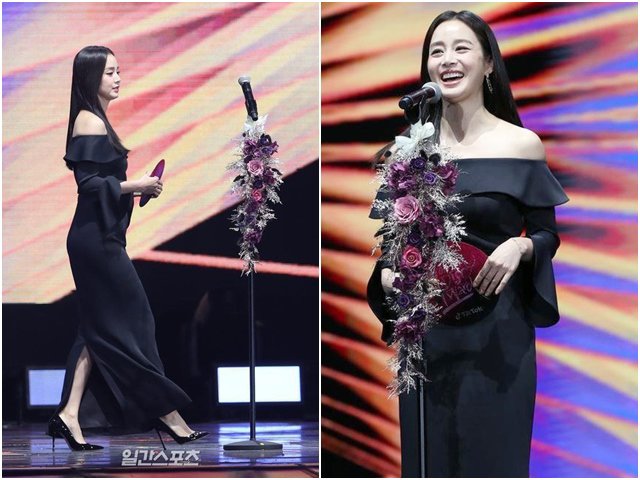 Ngôi sao 24/7: Kim Tae Hee tái xuất sau sinh, đánh cắp cả sự chú ý của lễ trao giải