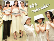 Thời trang - Khi 3 gái xinh Mắt Biếc "đụng độ" váy trắng tinh khôi, Hà Lan có vượt mặt hội chị em?