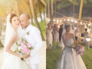 Giải trí - Clip hậu trường đám cưới bí mật: Màn tung hoa cưới hài hước của Xuân Lan