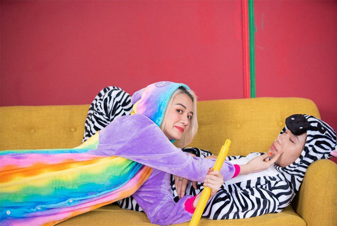 Quang Trung thấy Thiều Bảo Trang amp;#34;hề hướcamp;#34; không kém diễn viên hài - 7