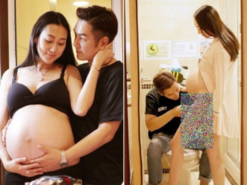 Được chồng chăm sóc vùng nhạy cảm khi mang thai, Á hậu 4 con muốn đẻ tiếp lần 5
