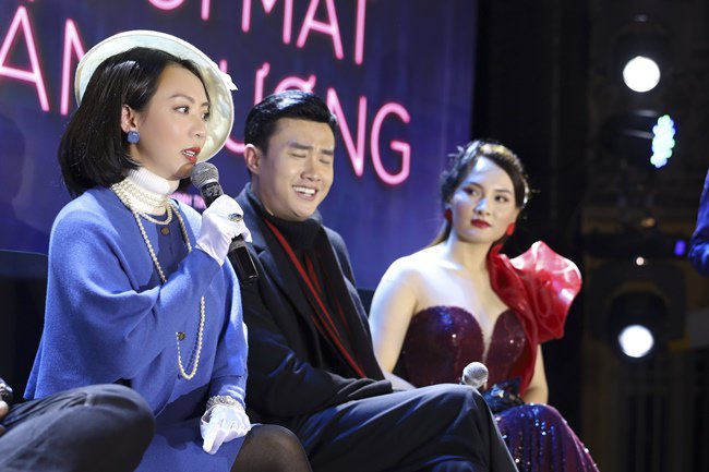 Làm amp;#34;tuesdayamp;#34; quyến rũ Quốc Trường, Bảo Thanh công khai amp;#34;cà khịaamp;#34; Thu Trang ngay trên sân khấu - 4