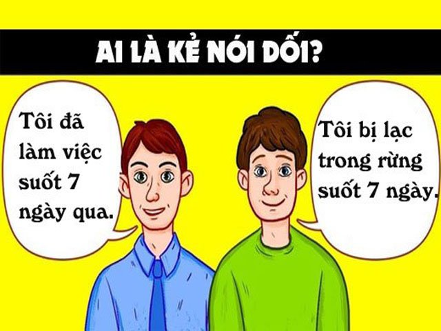 Thử tài phá án: Ai là kẻ nói dối?