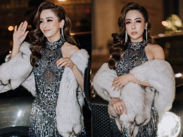 Mai Diệu Linh gây "choáng" khi lái siêu xe 20 tỷ, đeo nhẫn kim cương 1 tỷ