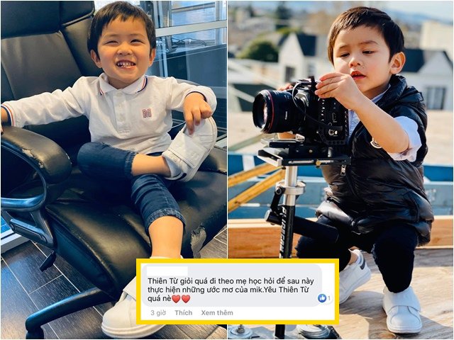 Sao Việt 24h: Hai tuổi rưỡi có công ty riêng, con trai Đan Trường ngày càng ra dáng ông chủ