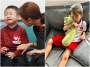 Làm mẹ - Con khóc lóc mè nheo: Lâm Vỹ Dạ đánh đòn, Ốc Thanh Vân vuốt ve dỗ dành