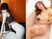 Bà bầu - Đẻ 2 con vẫn có eo bé hơn Ngọc Trinh, hotmom nổi tiếng bị đồn thuê người mang thai hộ
