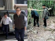 Giải trí - Đau lòng hình ảnh bố Minh Đạo đến nhận xác con trai, con dâu và cháu trai