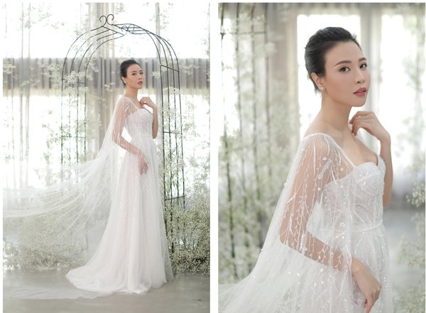 Váy cưới cổ tích của Đông Nhi, Bảo Thy… được kiến tạo bởi bàn tay tài hoa Chung Thanh Phong - 1
