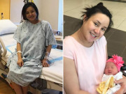 Bà bầu - Ảnh đi đẻ không muốn nhìn lại của Vy Oanh thời bí mật sang Mỹ sinh con