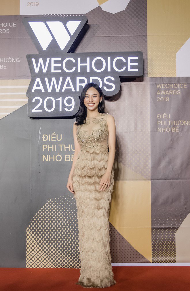 Hoa hậu Thu Hoàng gợi cảm amp;#34;chết ngườiamp;#34; tại WeChoice Award 2019 - 5