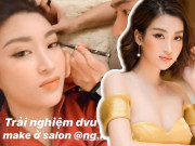 Làm đẹp - Chẳng ai như Đỗ Mỹ Linh, vừa nằm vừa trang điểm vẫn xinh đẹp ngời ngời