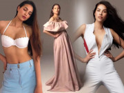 Làm đẹp - Lộ ảnh hậu trường bụng tròn ủm, Phạm Hương gây hoang mang về body nuột nà hiện tại có là thật?